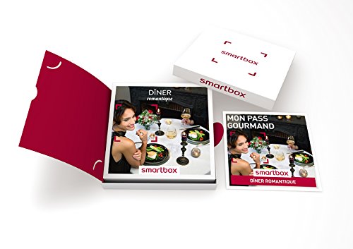 41graISs76L SMARTBOX - Coffret Cadeau - DINER ROMANTIQUE - 380 restaurants avec une sélection issue de guides et labels gastronomiques