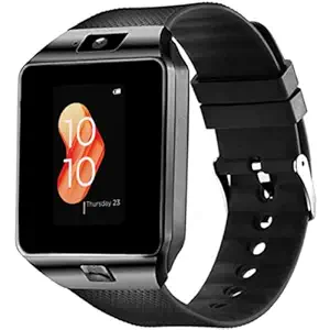 Drumstone (Special 10 Year Warranty) Smart Watch Bluetooth Compatible with All Mobile Phones for Boys and Girls Bluetooth Smart Wrist Watch Phone Sim Card Support Calling Function Android Features Facebook, Whatsapp, with Camera & Music Player