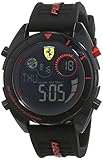 Scuderia Ferrari Herren Analog-Digital Uhr mit Silikon Armband 830548