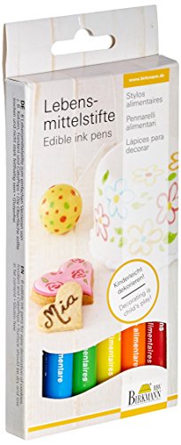 Preisvergleich Produktbild Birkmann 504226 Lebensmittelstifte, 6 Farbstifte