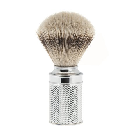 Muhle Chrome Handle Silvertip Shaving Brush