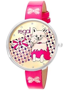 Lucardi - Regal - Regal Mädchenuhr Girl R0555-555 für Kinder - Edelstahl