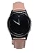 Produktbild OKCS Samsung Gear S2 Classic Kroko echt Leder Armband dunkelbraun/rosa