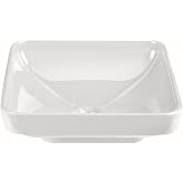 VitrA Water Jewels 4441B403-1361 Kare &Ccedil;anak Lavabo, VitrA Clean, 40 cm, Beyaz