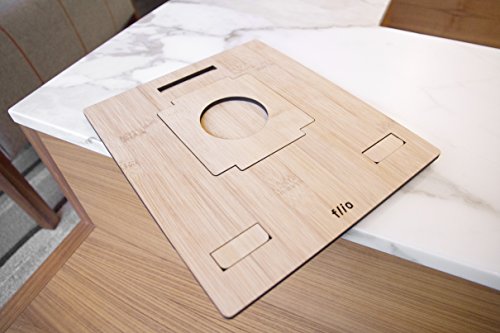 Flio stehen – Ultra Tragbarer Bambus Laptop Riser Ständer für Macbook und PC Laptops - 4
