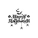Price comparison product image Gaddrt Removable Wall Sticker Happy Halloween Bats Spider Wall Sticker Window Home Decoration Decal Decor (A)