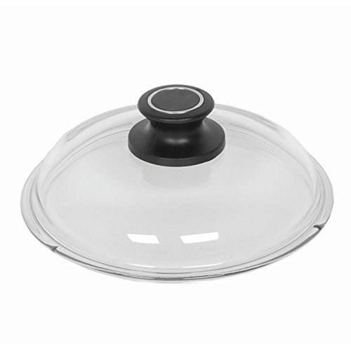 Glasdeckel Simax 18 cm, 5,5 cm hoch, backofenfest bis 260° C, passend für alle Töpfe und Pfannen jeglicher genormter Hersteller