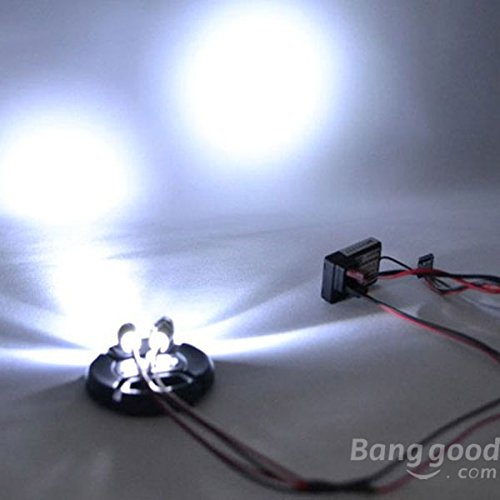 Preisvergleich Produktbild Modell Drift Car LED-Kopf und Rückleuchten mit Lampe Cups