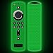 Price comparison product image Remote Case/Cover for Fire TV Stick 4K, Protective Silicone Holder Lightweight [Anti Slip] Shockproof for Fire TV Cube/Fire TV(3rd Gen) Compatible with All-New 2nd Gen Alexa Voice Remote(Glow Green)