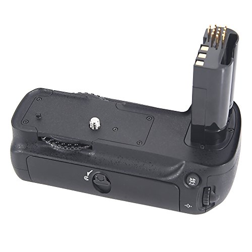 DSTE Multi-Puissance Vertical Batterie Poign  e Titulaire pour Nikon D200 Fujifilm S5 Cam  ra comme MB-D200 avec 2-pack EN-EL3E