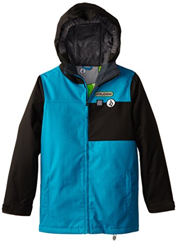 Volcom Jungen Snowboardjacke Aftermath Ins Jacket, Cyan, M, I0451404CYN