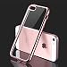 Produktbild ORLEGOL iPhone SE Hülle, Ultra Dünn Handyhülle iPhone SE Case Weicher Silikon Hülle Kratzfeste Stoßfest Schutzhüllen Flexible TPU Bumper Case Cover für iPhone SE/5S/5 - Rose Gold