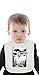 Price comparison product image Elvis Presley Vintage Photo Organic Baby Bib With Ties Medium