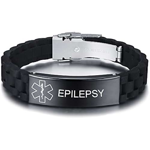 Amazon.co.uk medical alert bracelet epilepsy