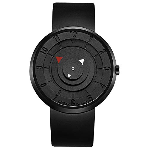 BREAK los hombres ocasionales de los deportes unisex únicos relojes de cuarzo analógico