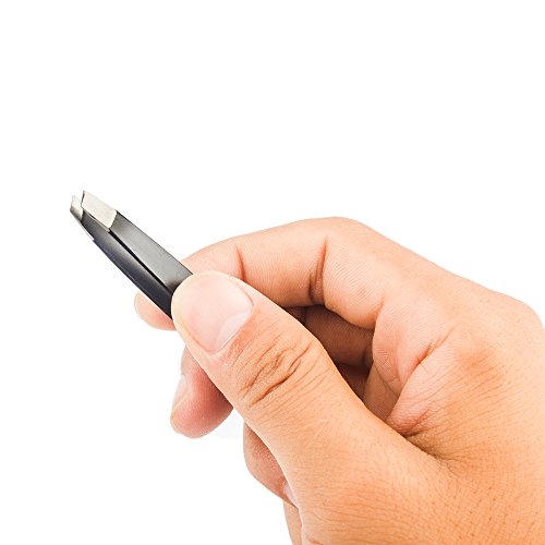 SHINEstyle 2-teilig Pinzette Augenbrauenpinzette aus Edelstahl Augenbrauen Zupfen - 4