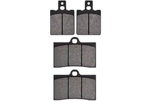 KYN For DUCATI 400 Monster 1995-1997, 600 Monster Dark 1998-1999, 600 Monster City/City Dark 1999 Disco Organico Pastiglie freni Freno Anteriore Posteriore Moto