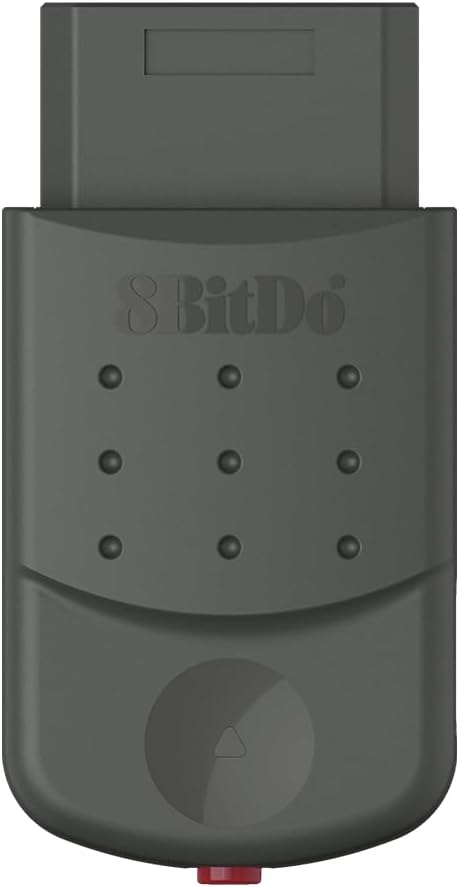 8BitDo Bluetooth Retro Receiver for Saturn and Windows, Compatible with Xbox Series Controller, Xbox One Bluetooth Controller, Switch Pro Controller and PS5/PS4 Controller