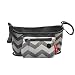 SZTARA Stroller Organizer Multifunctional Baby Pram Storage Bag for Outdoor Walking Jogging Diapering Supplies Bottle Food Toys Holder Stripe