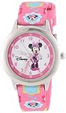 Disney Kids' W000036 Minnie Mouse Time Teacher Stainless Steel Watch