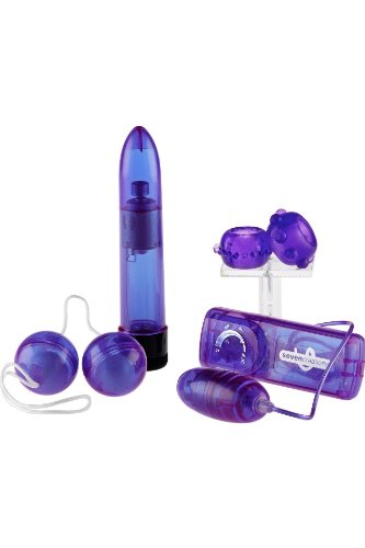 Preisvergleich Produktbild CLEAR VIBRATORKIT PURPLE