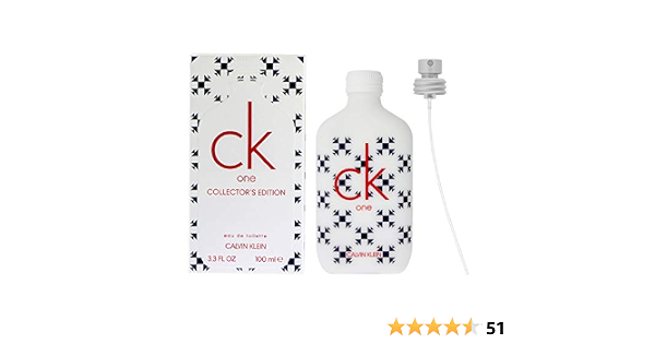 Calvin Klein CK One Collector's Edition Eau de Toilette unisex, 100ml :  Amazon.it: Bellezza