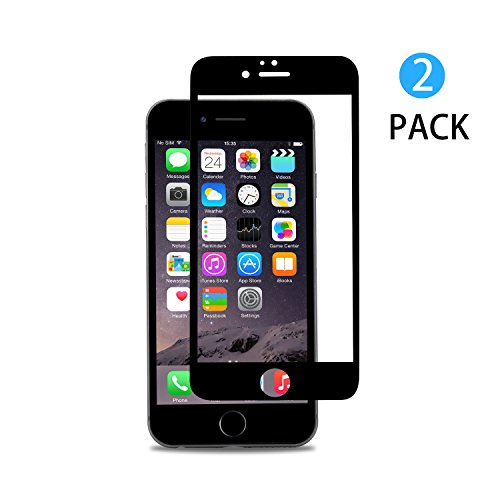 Verre Trempé iPhone 6 Plus / 6s Plus, WEOFUN Protecteur écran Pleine 3D Incurvé Couverture Film Protection pour iPhone 6 Plus / 6s Plus 5.5 pouces Noir 2 Pièces (0.33mm, PET) Verre Trempé iPhone 6 Plus / 6s Plus, WEOFUN Protecteur écran Pleine 3D Incurvé Couverture Film Protection pour iPhone 6 Plus / 6s Plus 5.5 pouces Noir 2 Pièces (0.33mm, PET)