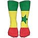 Produktbild jiilwkie Unisex Senegal Flag Casual Athletic Socks Sports Crew Tube Socks Running Sock