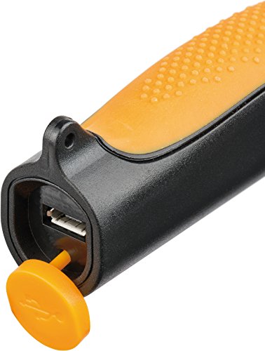 Brennenstuhl LED Leuchte / handliche LED Akku Clipleuchte (Arbeitsleuchte Akkubetrieben, inkl. drehbarem Clip mit Magnet) Farbe: schwarz/gelb, 1 Stück, 1175890 - 5