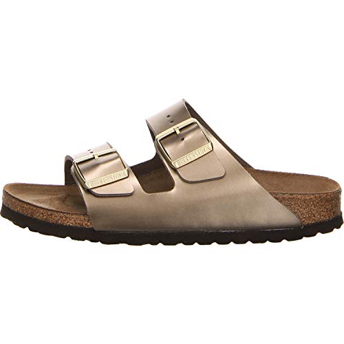 Preisvergleich Produktbild BIRKENSTOCK Arizona BF Electric Metallic Taupe 42
