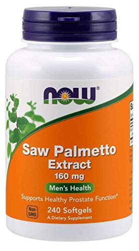 NOW Foods Saw Palmetto Extract 160mg 240 softgels 0733739047441