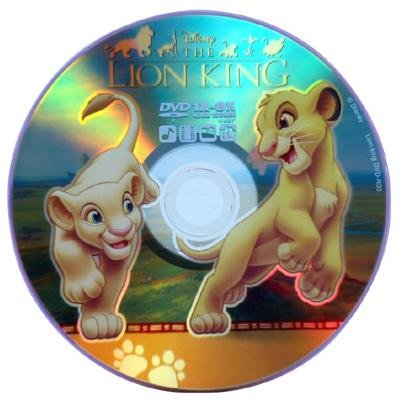 Disney DVD-R 4,7 GB - Lion King - 8x - 10 Stück in Cakebox