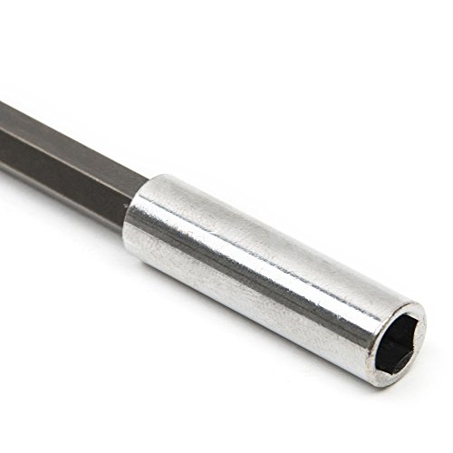 Fortag 3 tlg 1/4″ Sechskanntschaft Magnetische Magnetischer Satz Screwdriver Bithalter Quick Change Verlängerung Halter für Elektrowerkzeuge 75/100/150mm - 8