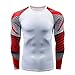 Produktbild Yanhoo Men es Casual Fitness T-Shirt Fast Drying Elastic Tops Pants Sports Tight Suit Männer langärmelige Tarnfitness Saugsauger atmungsaktive Sport eng gesetzt