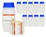 weithalsdosen kunststoff Die Flaschen lassen sich durch die weite Halsöffnung sehr leicht befüllen und reinigen.