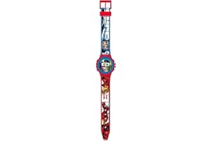 Kids Licensing |Reloj Digital para Niños | Reloj Avengers |Diseño Personajes Disney |Reloj Infantil Resistente | Reloj de Pulsera Ajustable| Bisel Reforzado | Reloj de Aprendizaje | Licencia Oficial