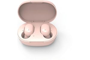 AcnA Kabellose Ohrhörer, Bluetooth V5.0-Kopfhörer, Touch-Steuerung mit Ladehülle, IPX4 wasserdicht (Rosa)