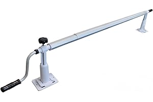 Linxor - Enrouleur de bâche à Bulles pour Piscine Hors Sol Extensible de 1.37m à 6.15m avec Pinces