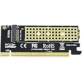 Multibao PCIe Pro M.2 NVMe SSD TO PCI-E 3.0 X16 X4 Adapter M Key Interface Card Full Speed