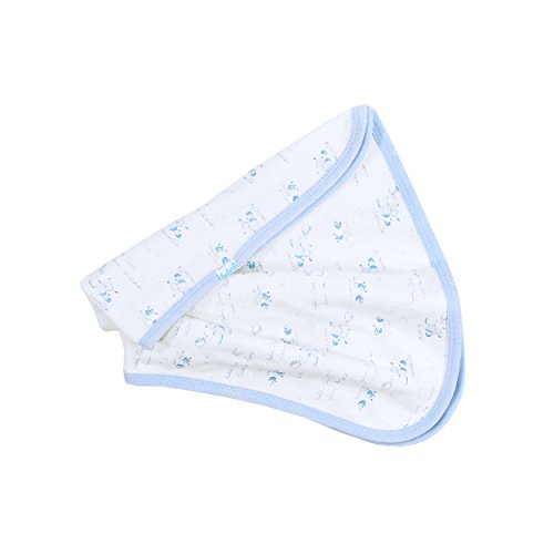 Baby Erstausstattung Set: Bademantel Kapuze Badetuch Schuhe Gürtel mit süßer Tier Applikation Giraffe aus 100% Baumwolle I Badeponcho Mädchen Jungen Kleinkind Säugling Babykleidung - 4