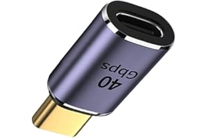 NFHK 40 Gb/s USB 4 typ C męskie na żeńskie proste złącze 100 W moc danych 8K adapter wideo do laptopa telefonu