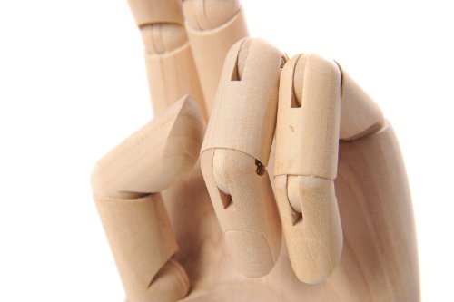 Artistica: Modellhand aus Holz 23.5cm - AMH-23.5cm DE