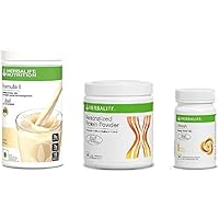 Herbalife Weight Loss Package- Vanilla Shake 500gm, Personalized Protein Powder 200 Gm and Afresh Lemon 50 Gm