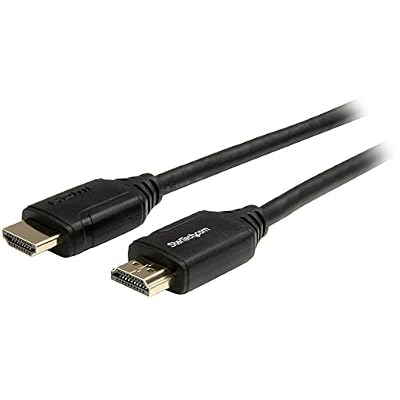 StarTech.com Câble HDMI grande vitesse haute qualité avec Ethernet de 1 m - Cordon HDMI vers HDMI - Câble HDMI 2.0 - 4K 60 Hz