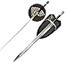 Produktbild g8ds® Jon Snows Schwert Longclaw 106,7cm mit Wandhalterung + Arya Stark Needle Schwert mit Wandhalterung 80,5 cm Game of Thrones Haus Stark