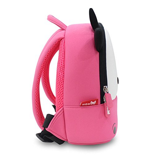 BINGONE Sac à bandoulière Enfants Cute Haversack animal pour les filles Vache rose