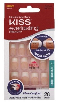 Kiss Everlasting French Nail Kit - Wedding Gown (Pack of 3)