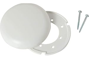 Format 4011150124962 - Boîte de distribution de plafond blanche plate (12494)