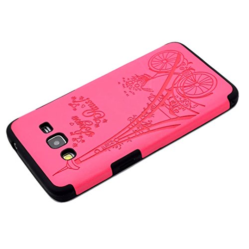 amsung Galaxy J5 (2015) J500 Hülle Case,DaYanGeGe TPU Softshell Case weiche Silikon TPU, weiche Textur Rundum-schutz, Atmosphäre bunt Naturgetreue muster Prägung Softshell, ansprechend modisch Kratzer Beweis Anti-schmutzig rutschfestesreiß fest - 3