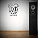 Price comparison product image Radiohead Wall Sticker Vinyl Transfer Decal 400 x 350mm